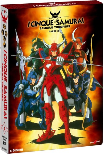 Dvd cinque samurai parte - dvd, (i)