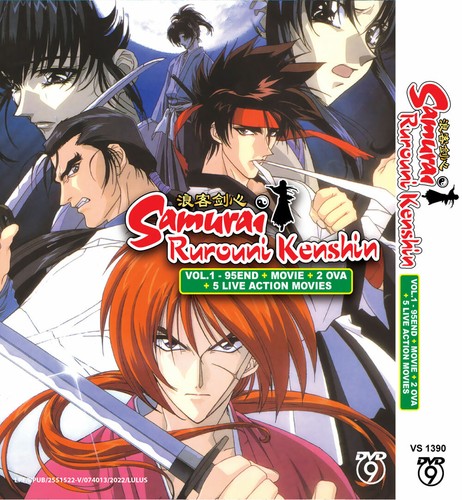 Anime rurouni kenshin vol - kenshin, vol.1-95