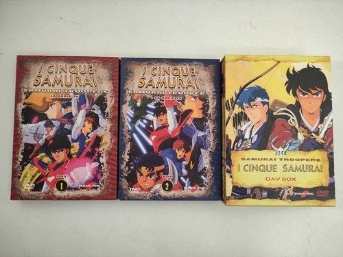 Dvd cinque samurai serie - cinque,