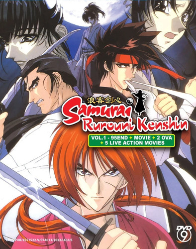 Dvd rurouni kenshin - kenshin, series