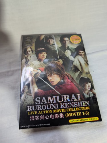 Dvd samurai rurouni kenshin - samurai,