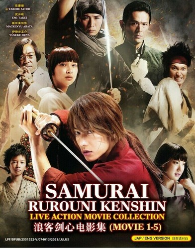 Dvd samurai rurouni kenshin - samurai,
